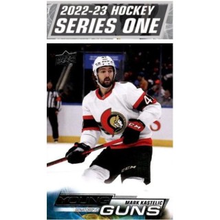 2022-23 UD Series one - Young Guns - 215 Mark Kastelic