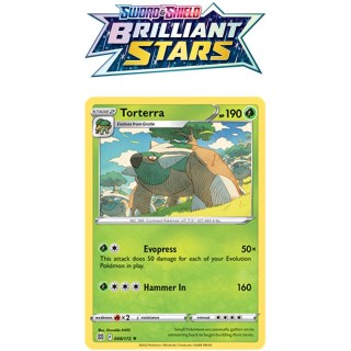 Sword & Shield - Brilliant Stars - 008 Torterra (holo)