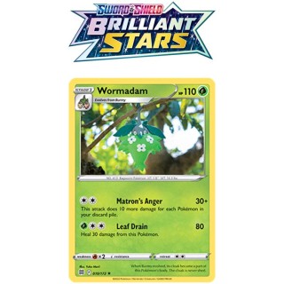 Sword & Shield - Brilliant Stars - 010 Wormadam