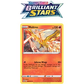 Sword & Shield - Brilliant Stars - 021 Moltres (holo)