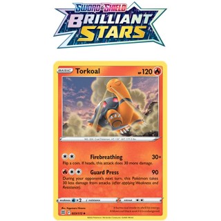 Sword & Shield - Brilliant Stars - 023 Torkoal