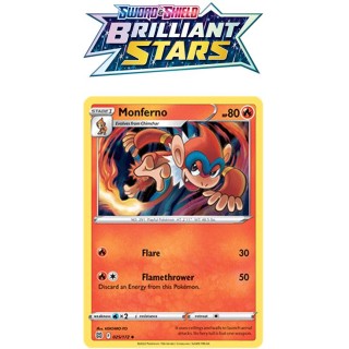 Sword & Shield - Brilliant Stars - 025 Monferno