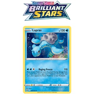 Sword & Shield - Brilliant Stars - 031 Lapras (reverse holo)