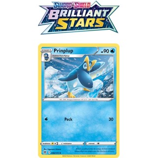 Sword & Shield - Brilliant Stars - 036 Prinplup