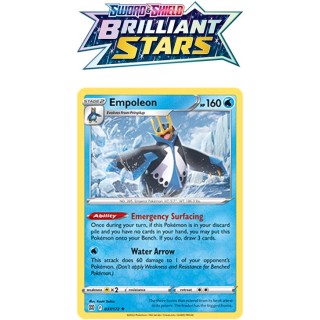 Sword & Shield - Brilliant Stars - 037 Empoleon (reverse holo)