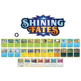 Pokémon TCG: Shining Fates - Kompletní set UNC/COM (31 karet)