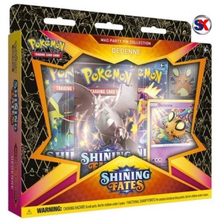 Pokémon TCG: Shining Fates - Mad Party Pin Collection - Dedenne