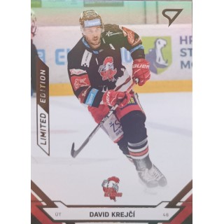 2021-22 SportZoo Extraliga S1 - Gold /19 - 139 David Krejčí