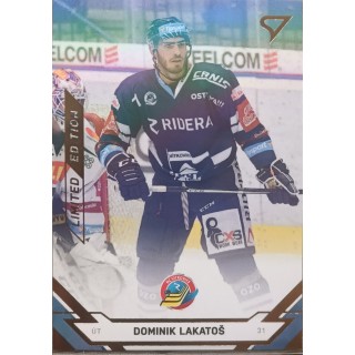 2021-22 SportZoo Extraliga S2 - Gold /19 - 338 Dominik Lakatoš