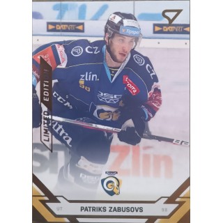 2021-22 SportZoo Extraliga S2 - Gold /19 - 363 Patriks Zabusovs