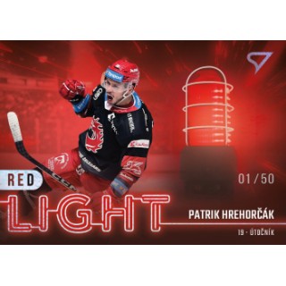 2022-23 SportZoo ELH - Red Light RL-02 Patrik Hrehorčák (Base, /50, /65 Auto)