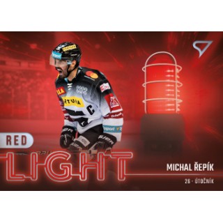 2022-23 SportZoo ELH - Red Light RL-05 Michal Řepík (Base, /50, /65 Auto)
