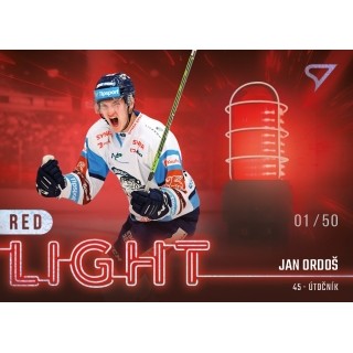 2022-23 SportZoo ELH - Red Light RL-18 Jan Ordoš (Base, /50, /65 Auto)