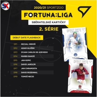 2020/21 SportZoo F:L (E) S2 - Kompletní set Debut Date Flashback (9 karet)