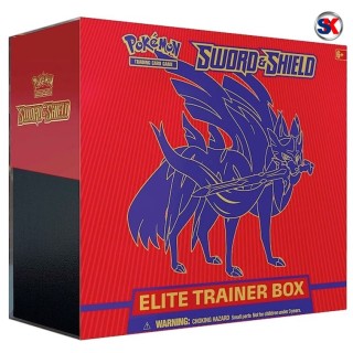 Pokémon TCG: Sword & Shield - Base - Elite Trainer Box (Zacian)