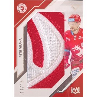 2021-22 SportZoo Extraliga - Unique Mark - Petr Vrána ´´Logo´´ (limit 11/18)