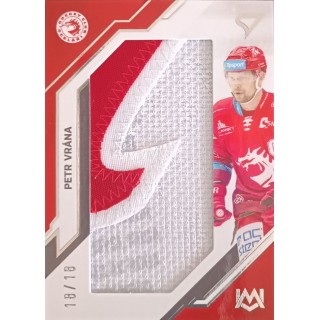 2021-22 SportZoo Extraliga - Unique Mark - Petr Vrána ´´Logo´´ (limit 18/18)