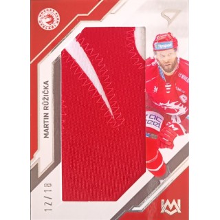 2021-22 SportZoo Extraliga - Unique Mark - Martin Růžička ´´Logo´´ (limit 12/18)