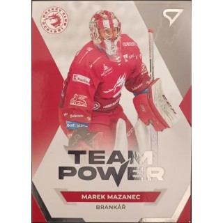 2021-22 SportZoo Extraliga - Team Power - TP-01 Marek Mazanec