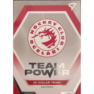 2021-22 SportZoo Extraliga - Team Power - TP-02 HC Oceláři Třinec