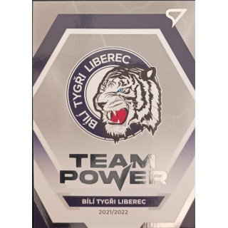 2021-22 SportZoo Extraliga - Team Power - TP-05 Bílí Tygři Liberec