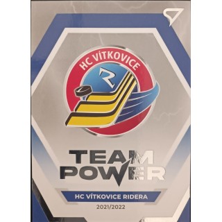 2021-22 SportZoo Extraliga - Team Power - TP-29 HC Vítkovice Ridera