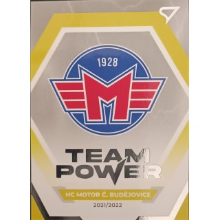 2021-22 SportZoo Extraliga - Team Power - TP-41 HC Motor České Budějovice