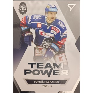 2021-22 SportZoo Extraliga - Team Power - TP-43 Tomáš Plekanec