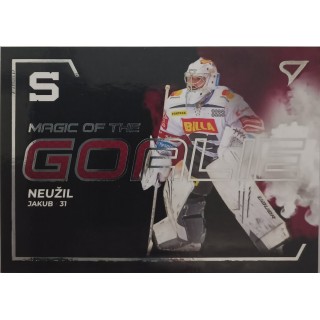 2021-22 SportZoo Extraliga - Magic of the Goalie - MG-03 Jakub Neužil