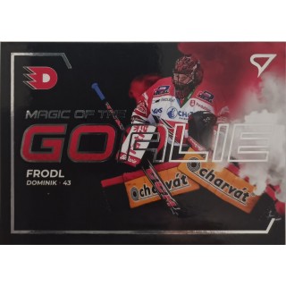 2021-22 SportZoo Extraliga - Magic of the Goalie - MG-08 Dominik Frodl