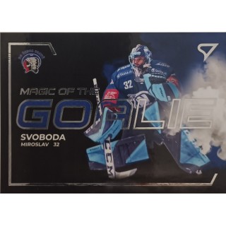 2021-22 SportZoo Extraliga - Magic of the Goalie - MG-12 Miroslav Svoboda