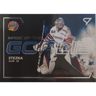 2021-22 SportZoo Extraliga - Magic of the Goalie - MG-13 Aleš Stezka
