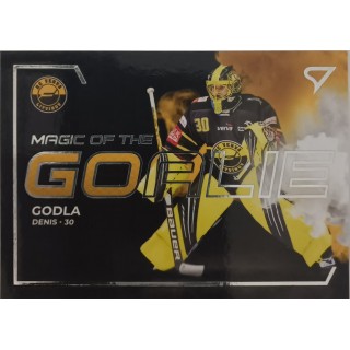 2021-22 SportZoo Extraliga - Magic of the Goalie - MG-15 Denis Godla