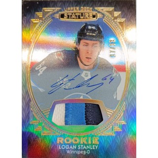 2020-21 UD Stature - 133 Logan Stanley (Rookie limit 17/33 Auto Patch)