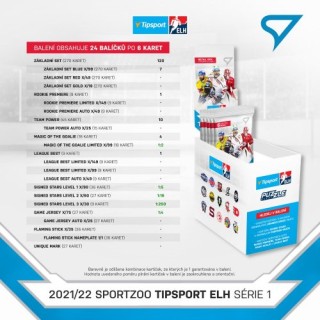2021-22 SportZoo Extraliga S1 - Retail Box