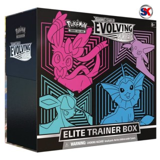 Pokémon TCG: Sword & Shield - Evolving Skies - Elite Trainer Box (Sylveon, Espeon,...