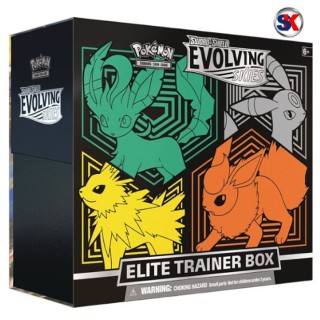 Pokémon TCG: Sword & Shield - Evolving Skies - Elite Trainer Box (Jolteon, Flareon,...